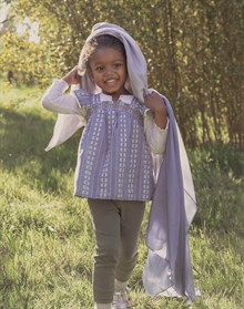 Sarahs Silks Legesilke<br />90 x 275 cm<br />Sten