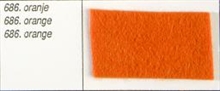 Filt 350 g, 45 x 250 cm<br /> 1 rulle, Orange